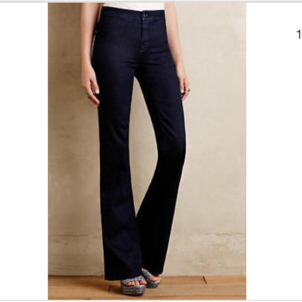 J BRAND Inkwell Tailored High Rise Flare Jeans